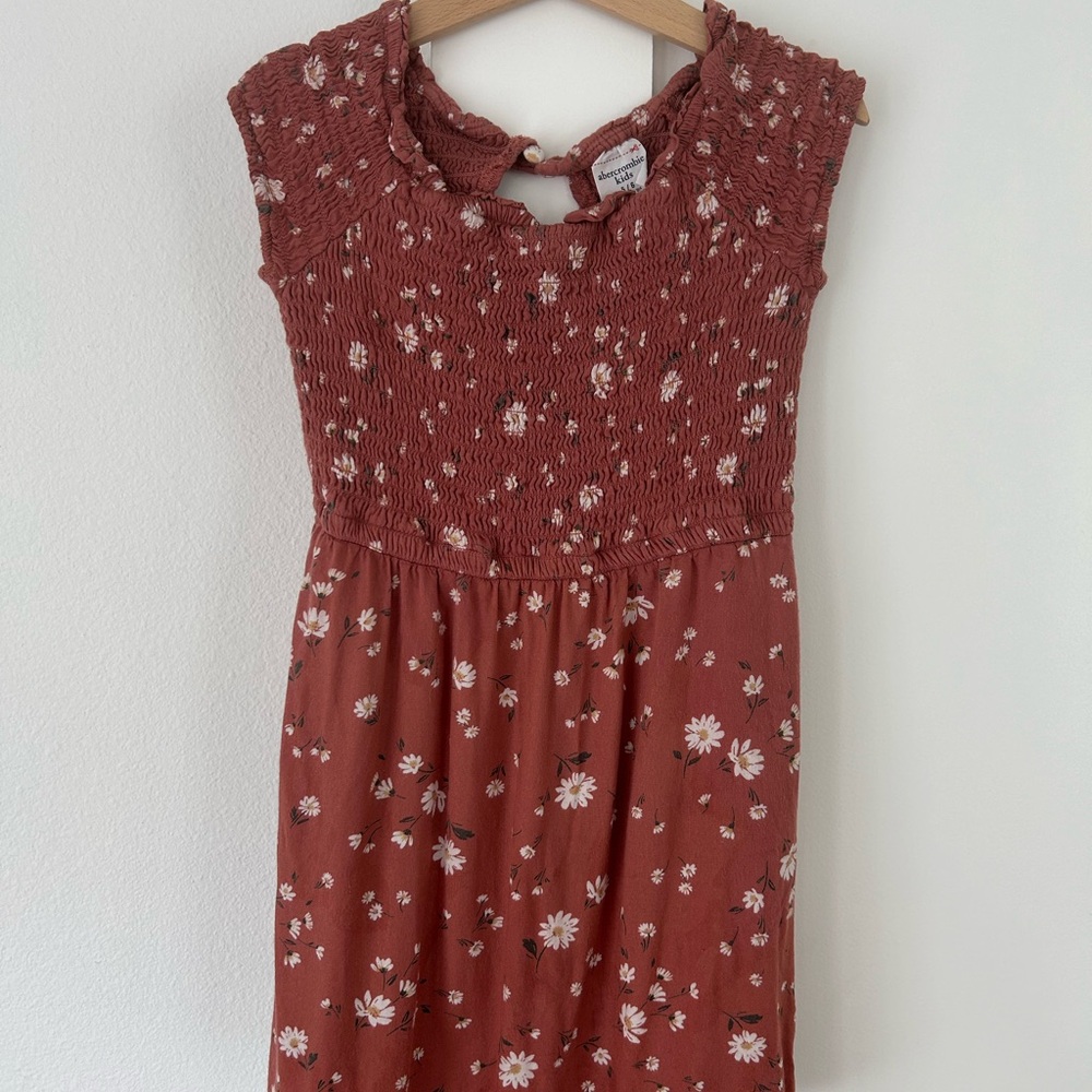 Abercrombie kids floral dress 5/6